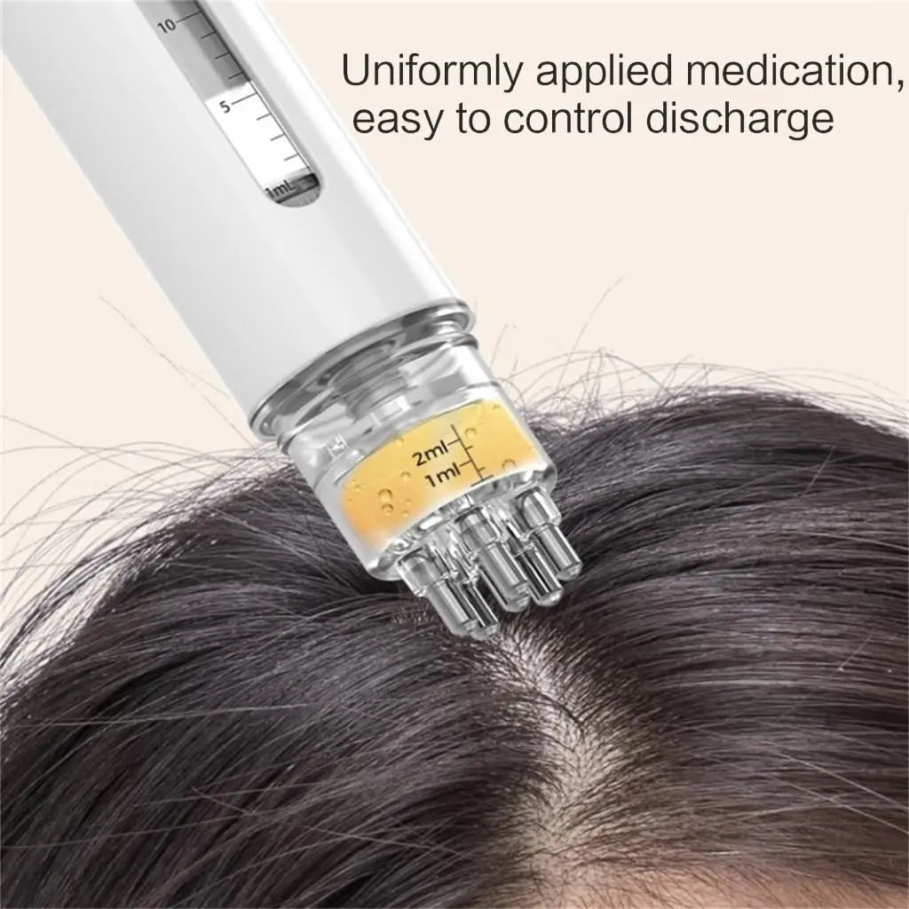 Scalp Massage Oil Applicator Comb for Hair Growth - 9