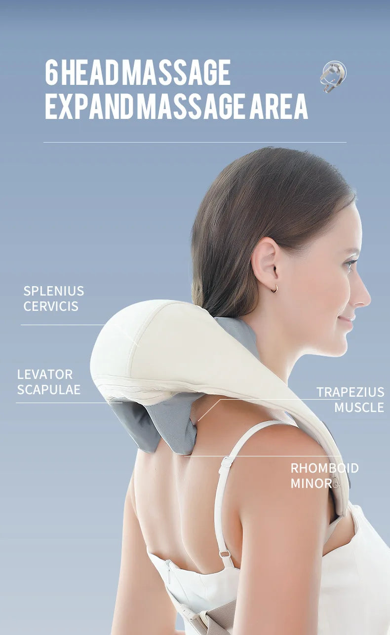 Cordless Deep Tissue Neck and Shoulder Massager - 10