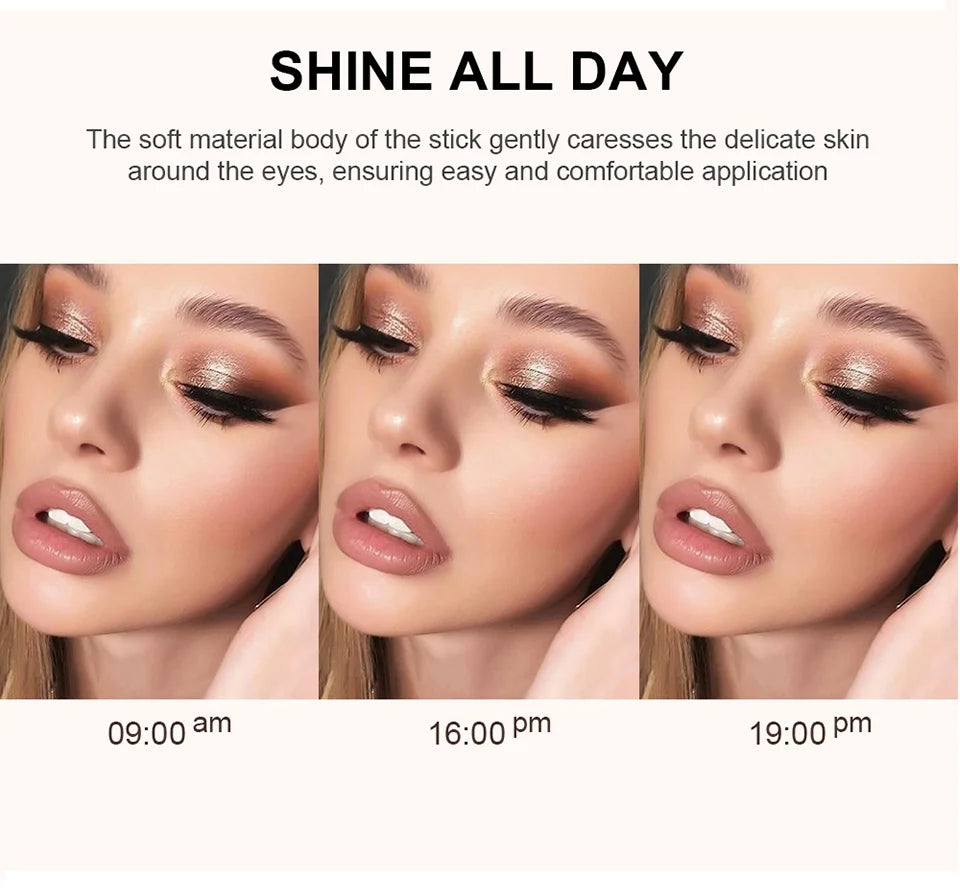 Waterproof Shimmer Eyeliner Pencil for Brightened Eyes - 13