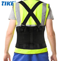 Adjustable Lower Back Support Belt with Suspenders