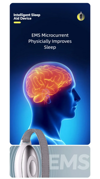 Microcurrent Handheld Sleep Aid Device for Insomnia and Anxiety