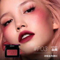 Long-Lasting Pigmented Face Blusher Powder
