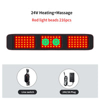 Red Light Therapy Waist Heating Belt for Lumbar Relief