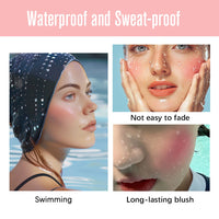 Long-Lasting Waterproof Cream Butter Blush for Natural Glow