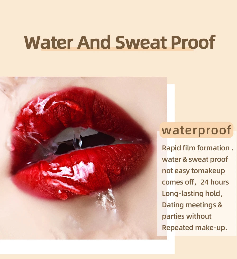 Long-Lasting Waterproof Velvet Matte Liquid Lipstick - 11
