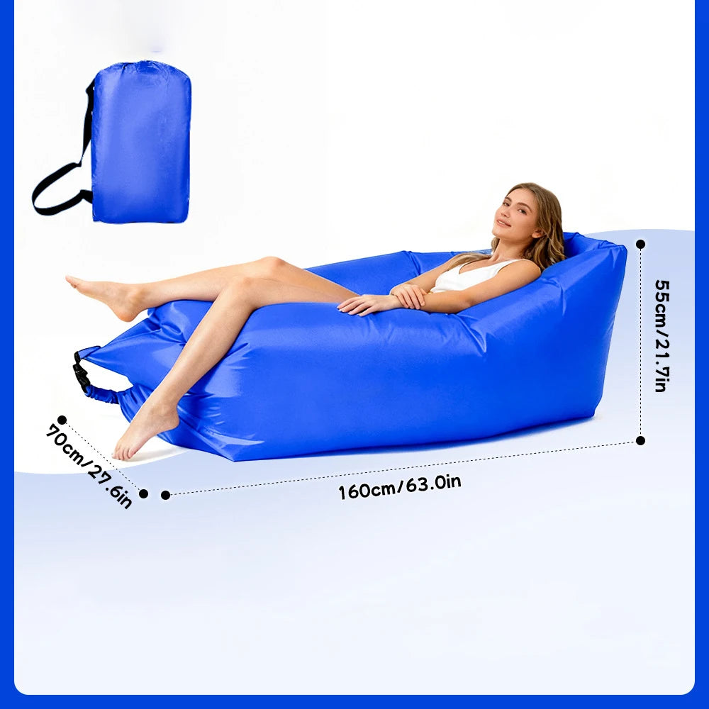 Portable Inflatable Air Sofa for Camping and Beach - 18