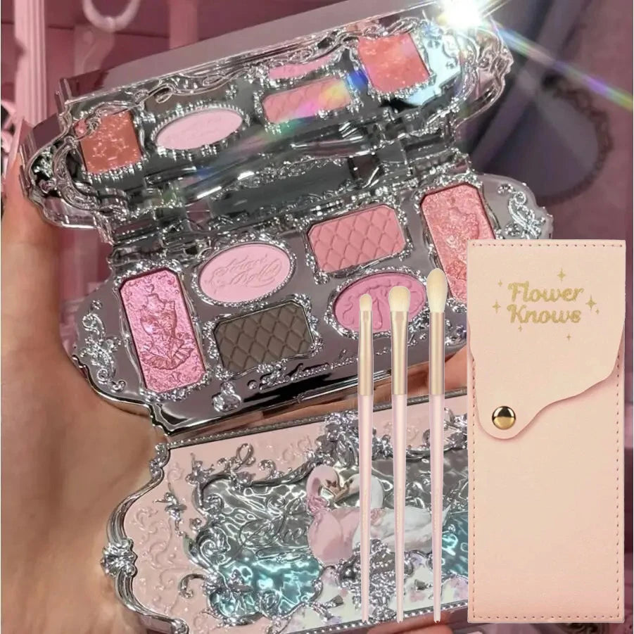 6-Color Swan Ballet Eyeshadow Palette - 52