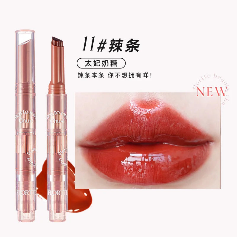 Mirror Shine Heart Shape Moisturizing Lipstick Pencil - 31