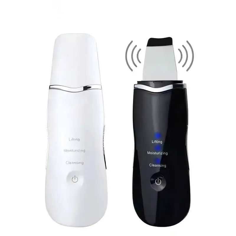 3-in-1 Ultrasonic Facial Skin Scrubber and Pore Cleaner - 1
