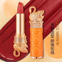Velvet Matte Swan Lipstick Long-Lasting Waterproof