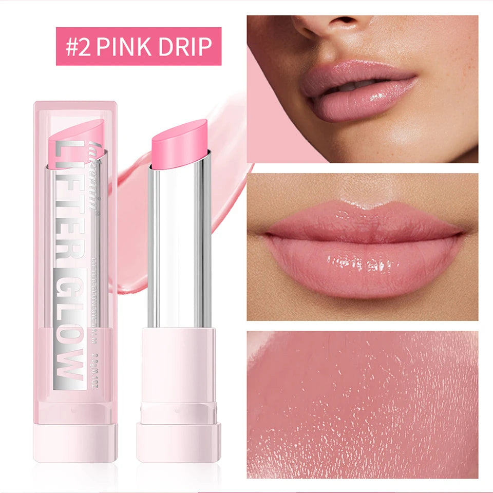 Moisturizing Glow Lip Oil Balm for Smooth Hydrated Lips - 12