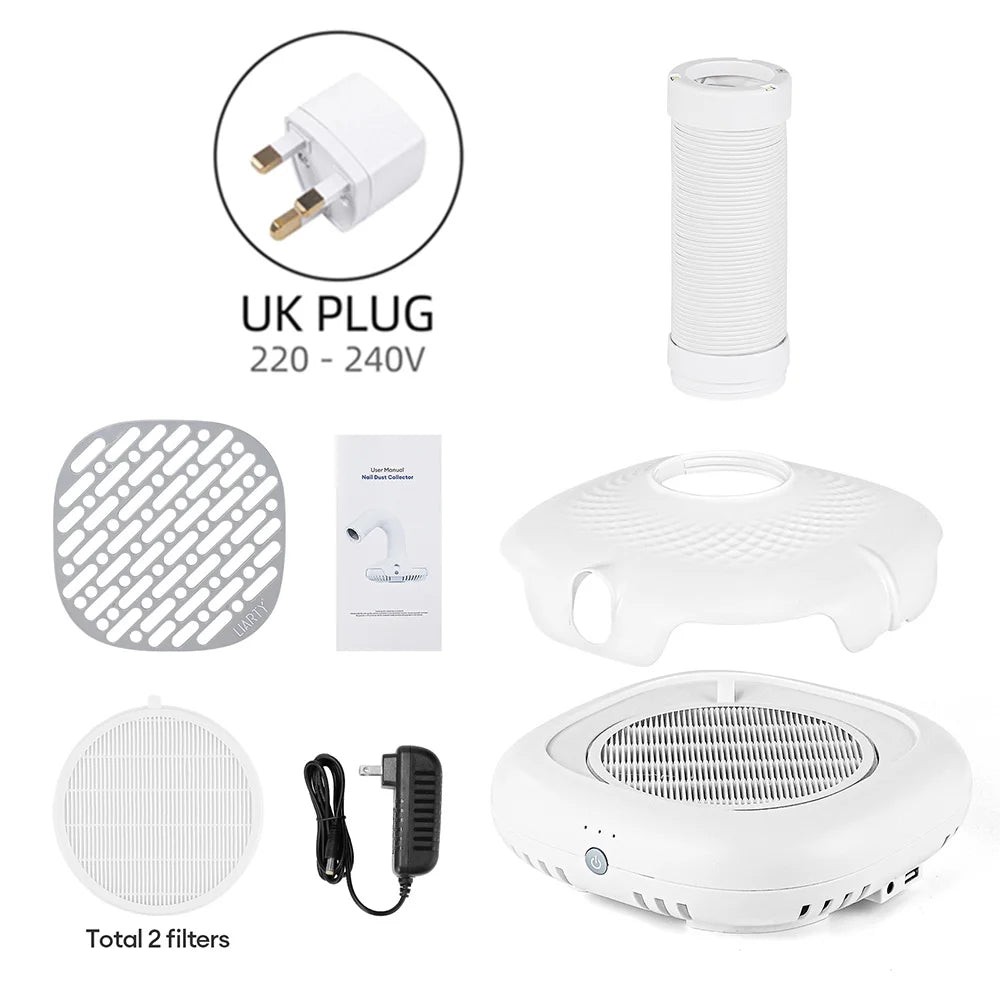 Powerful 130W Nail Dust Collector Vacuum - 31