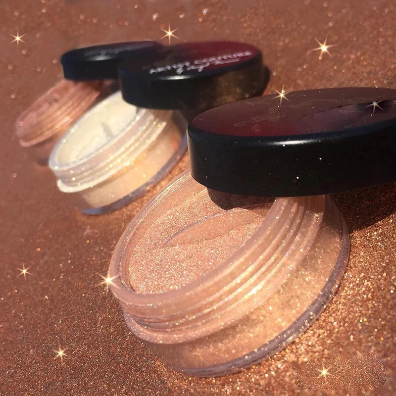 Diamond Glow Shimmer Highlighter Loose Powder - 4