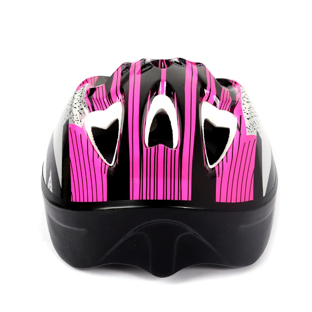 Kids Protective Helmet and Safety Gear Set - 8
