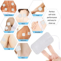 Replacement TENS and EMS Electrode Pads for Muscle Relief