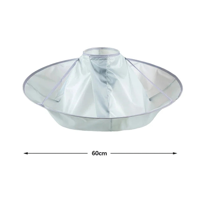 Waterproof Foldable Umbrella Hair Cutting Cape - 22