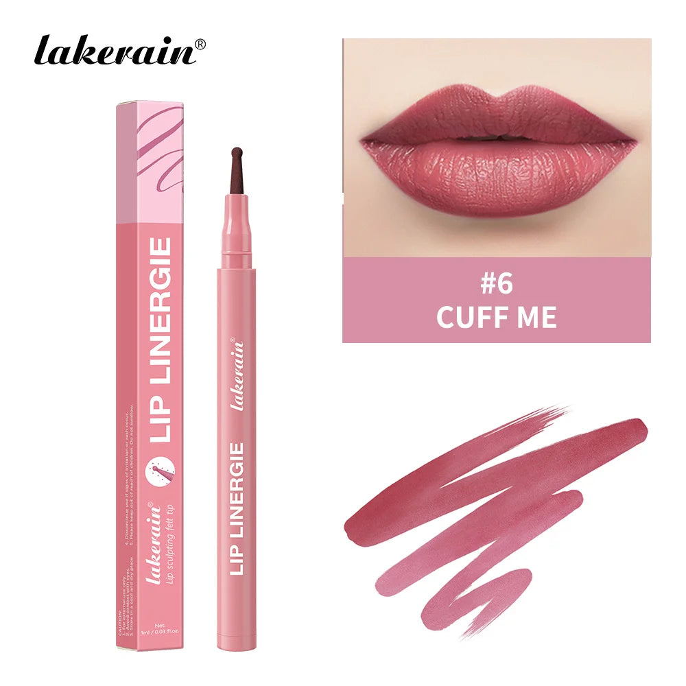 Waterproof Sculpting Ballpoint Lip Liner Pen - 43