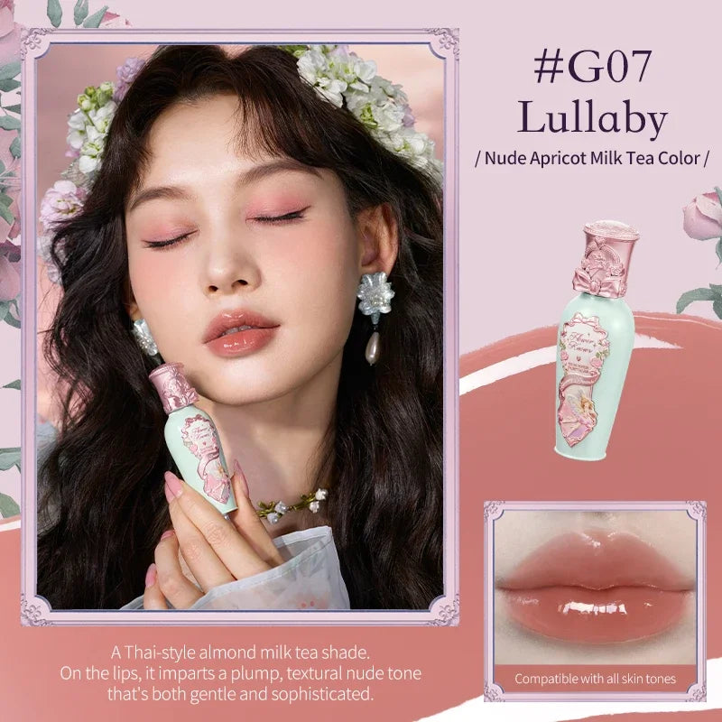 Hydrating Moisturizing Lip Gloss for Shiny Glassy Lips - 17