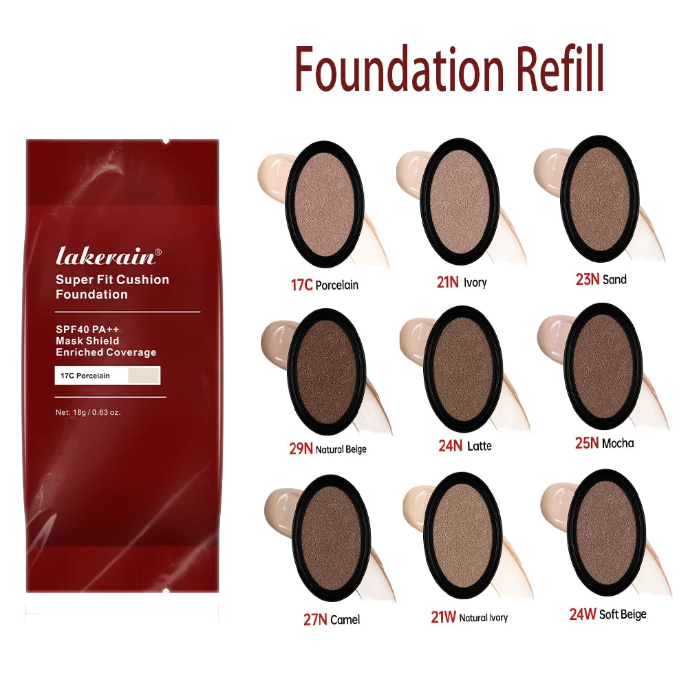 Waterproof Long-Lasting Cushion Foundation Refill