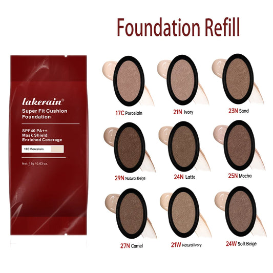 Waterproof Long-Lasting Cushion Foundation Refill