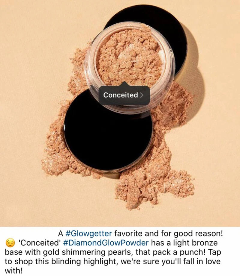 Shimmering Loose Highlighter Powder for Face and Body - 8