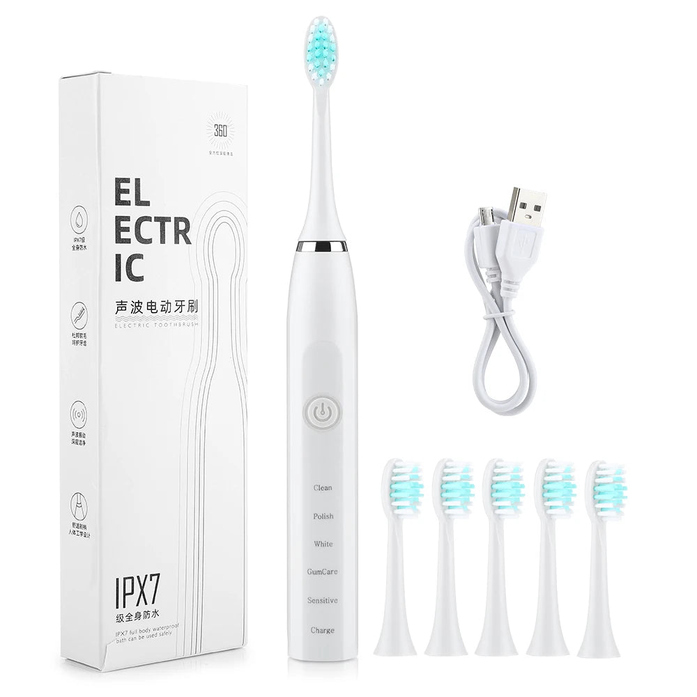 Electric Sonic Dental Calculus Remover for Professional Teeth Whitening - 24