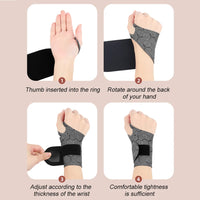 Adjustable Elastic Wrist Support Brace for Pain Relief