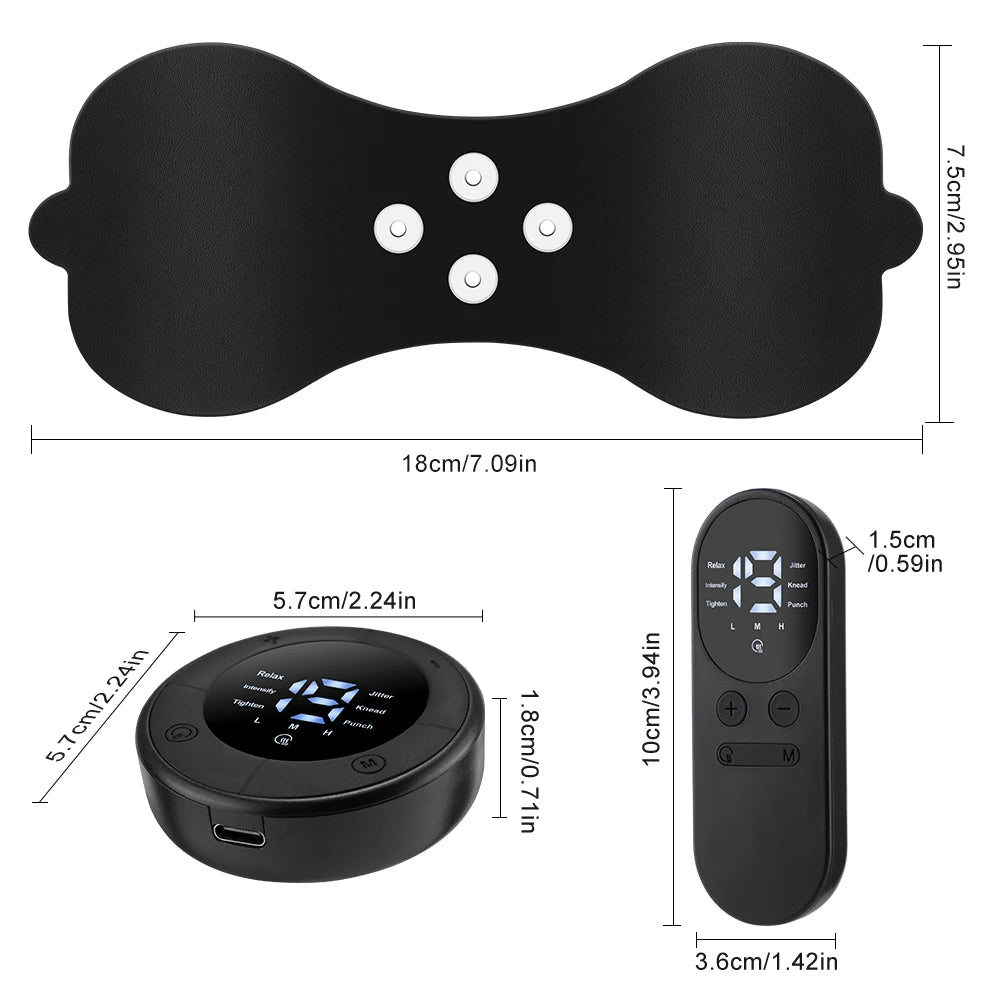 Wireless EMS Heating Muscle Stimulator for Full Body Relief - 19