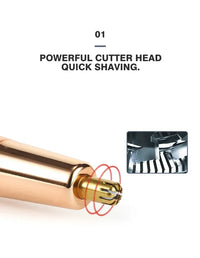 4-in-1 Painless Electric Shaver and Trimmer for Women