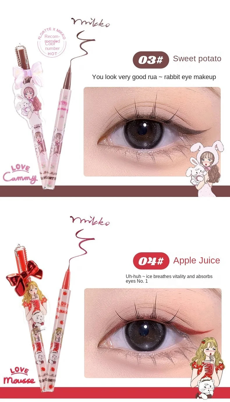 Long-Lasting Waterproof Liquid Eyeliner Pencil - 12