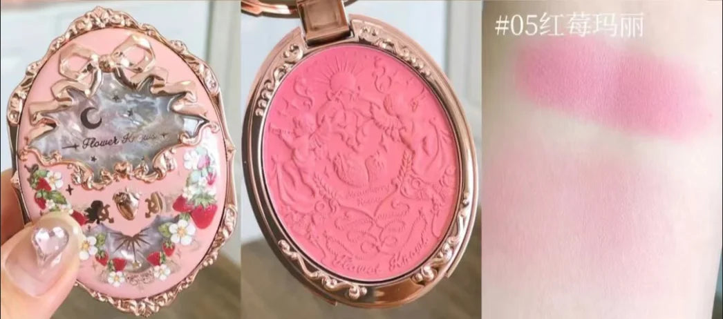 Rococo Style Strawberry Makeup Collection Set - 21