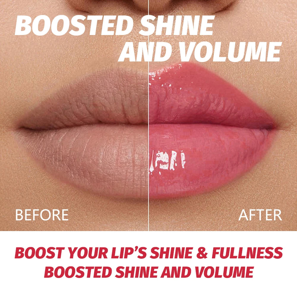 Hydrating Plumping Lip Gloss for Fuller Mirror-Shine Lips - 4