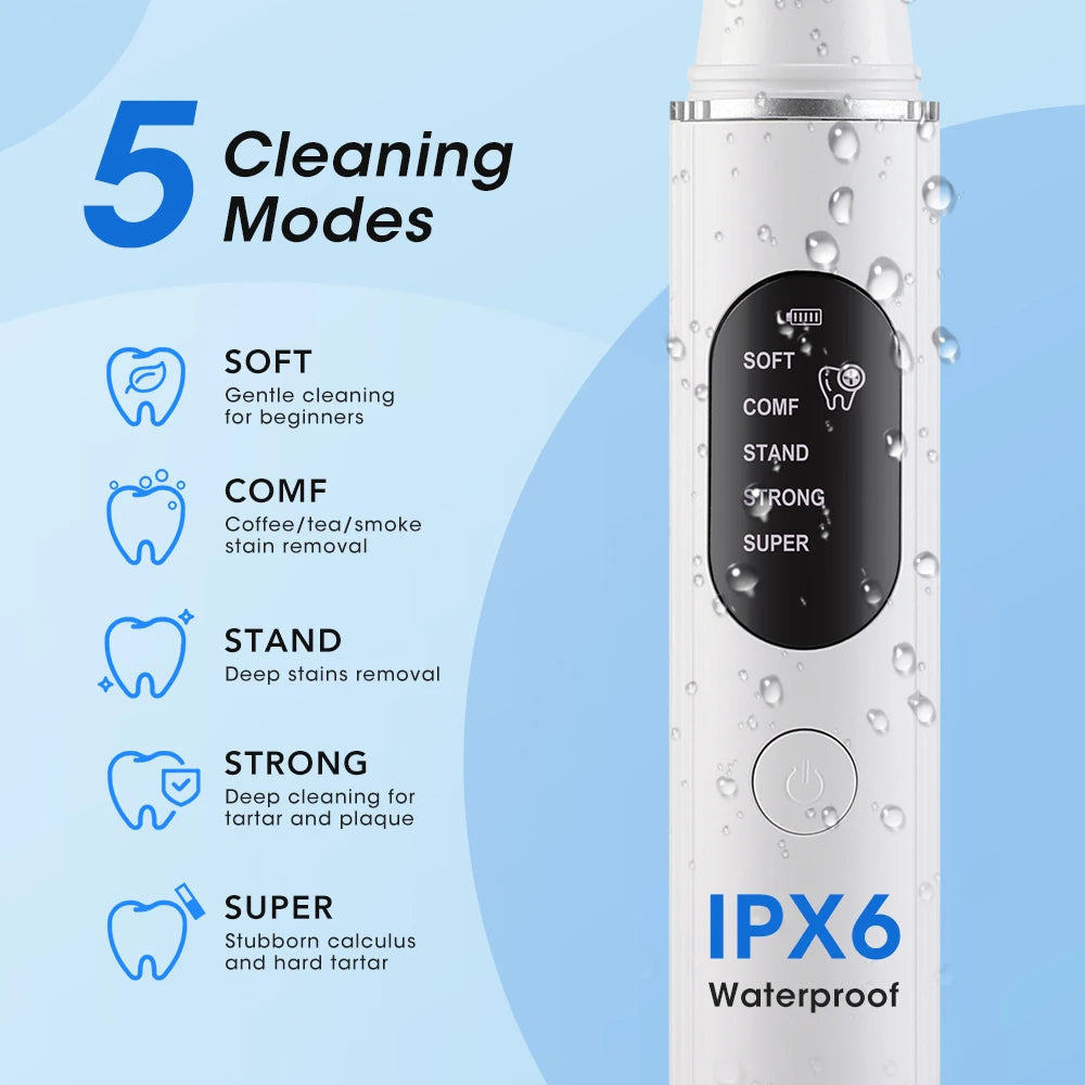 Ultrasonic Dental Scaler for Professional Teeth Cleaning at Home - 5