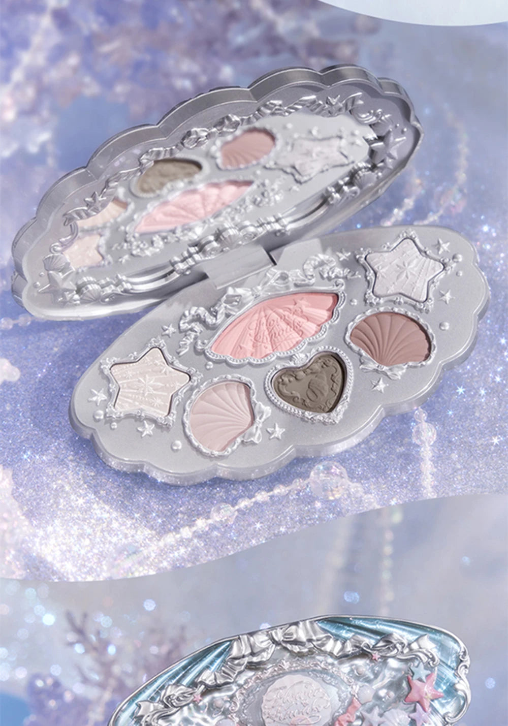 6-Color Ocean Theme Eyeshadow Palette - 22