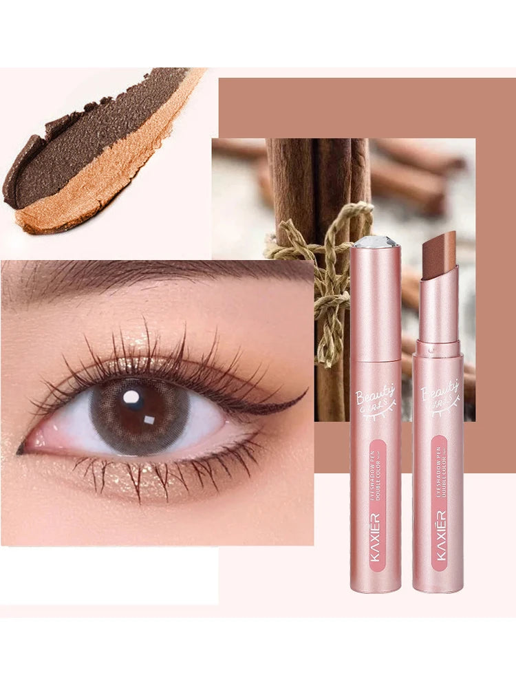 Waterproof Dual-Color Gradient Eyeshadow Stick - 24
