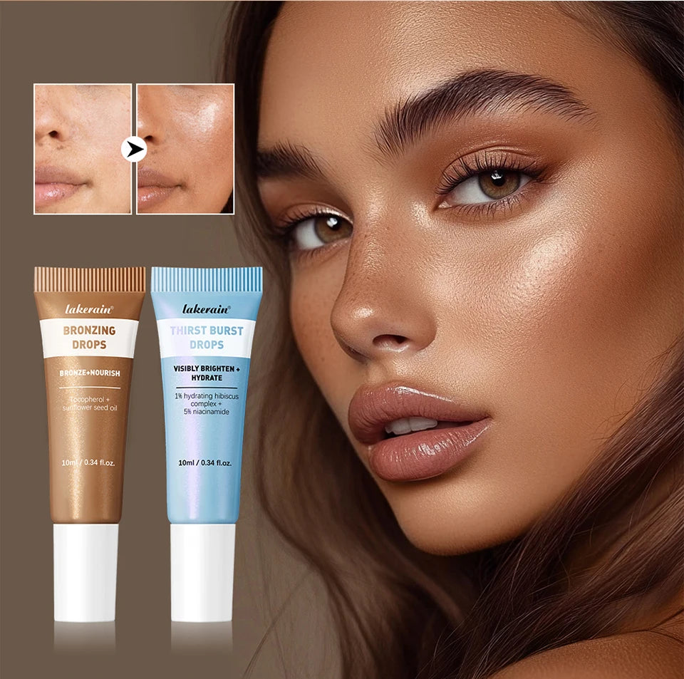 Glow and Bronze Serum Duo for Radiant Skin - 8