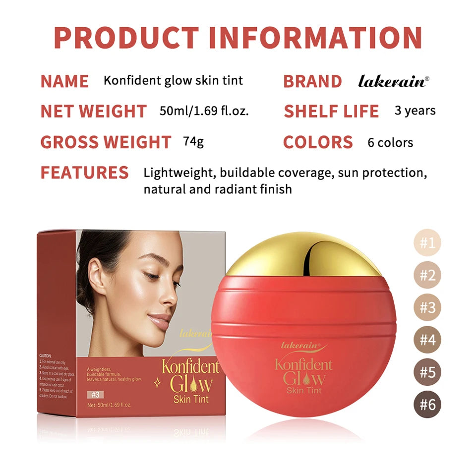 Radiant Glow Skin Tint Buildable Coverage Foundation - 18