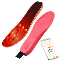 App-Controlled Rechargeable Heated Insoles for Winter