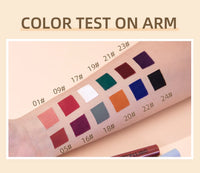 12-Piece Waterproof Matte Liquid Lipstick Set