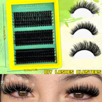 DIY Mega Volume Eyelash Cluster Extension Kit