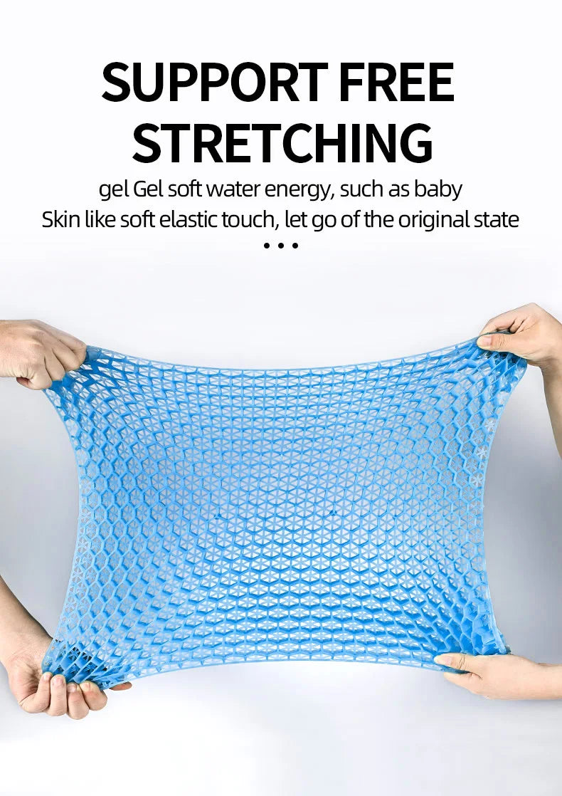 Honeycomb Gel Orthopedic Seat Cushion for Car and Office - 11