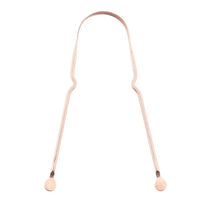 Pure Copper Tongue Scraper for Fresh Breath and Oral Hygiene