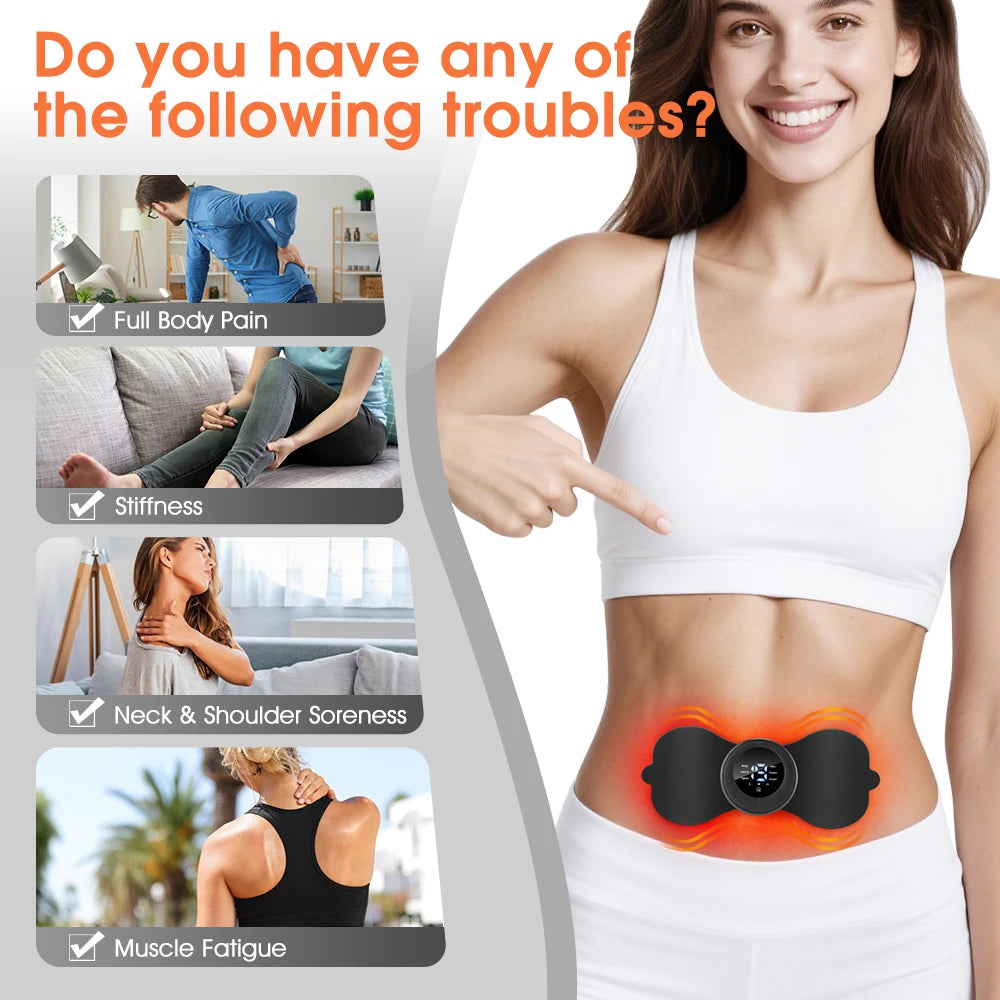 Wireless EMS Heating Pulse Massager for Neck and Back Pain - 11