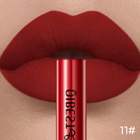 Long-Lasting Waterproof Velvet Matte Liquid Lipstick