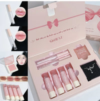7-Piece Velvet Lip and Face Makeup Gift Set