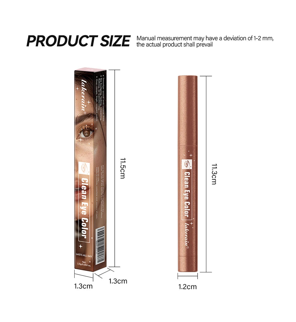 Waterproof Shimmer Eyeliner Pencil for Brightened Eyes - 25