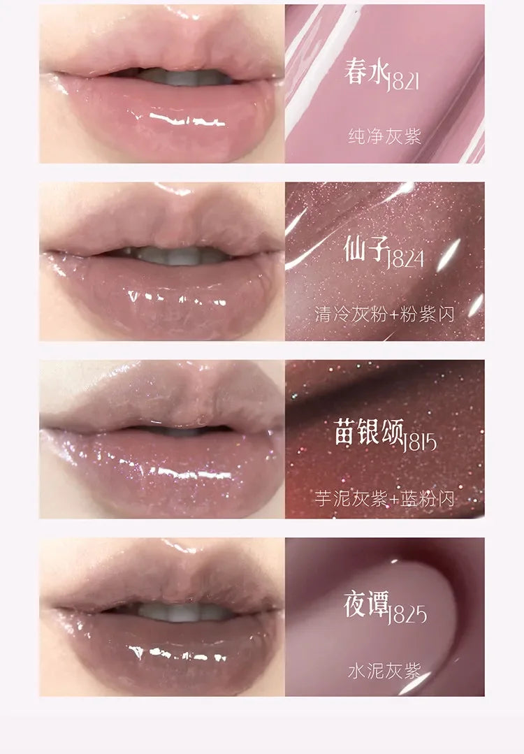 Shimmer Mirror Finish Hydrating Lip Gloss - 17