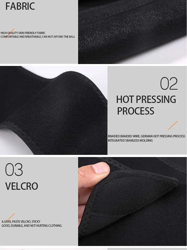 Adjustable Sweat-Enhancing Waist Trainer Belt - 14