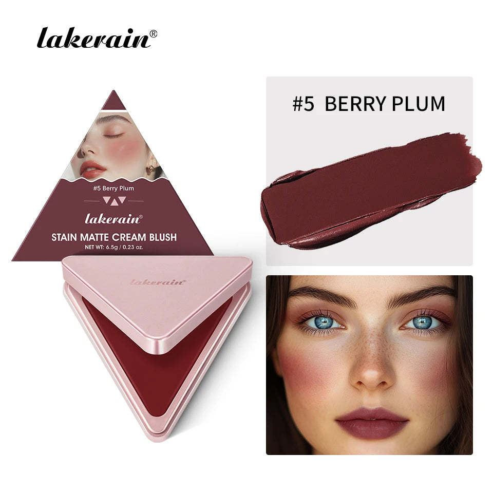 2-in-1 Cream and Powder Long-Lasting Blush Palette - 28