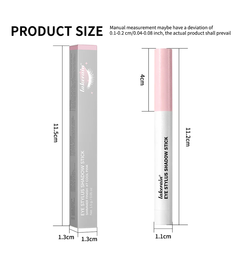 Waterproof Cream Eyeshadow Stick for Long-Lasting Makeup - 14